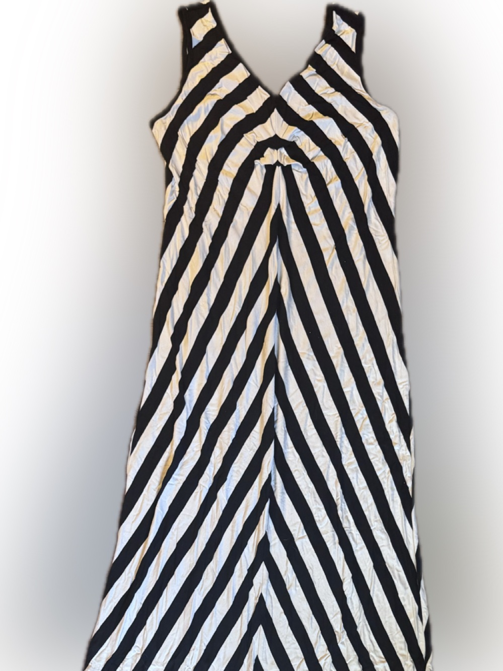 Stretchy maternity maxi dress